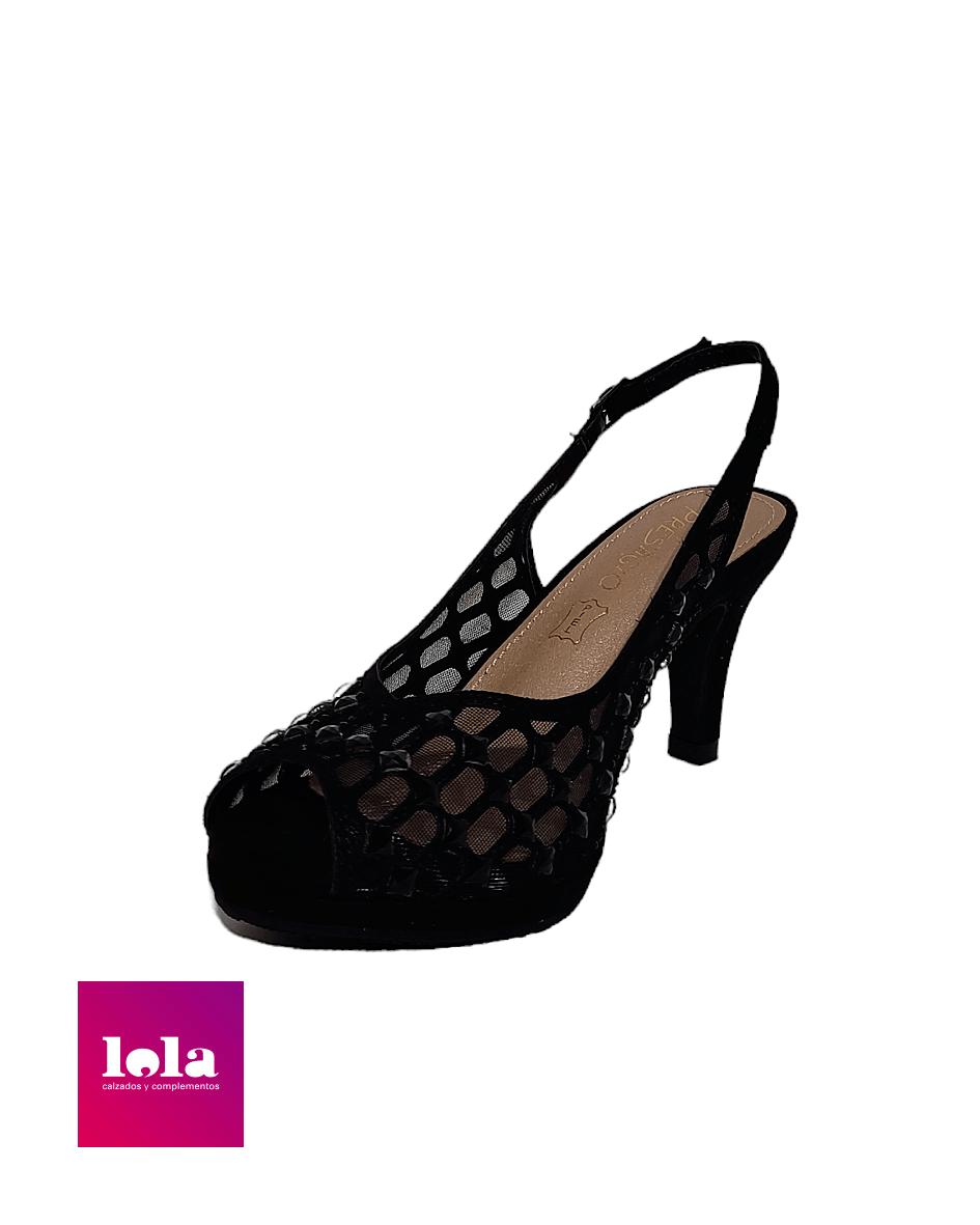 Sandalia Prestigio C-402 (Negro) - Imagen 4