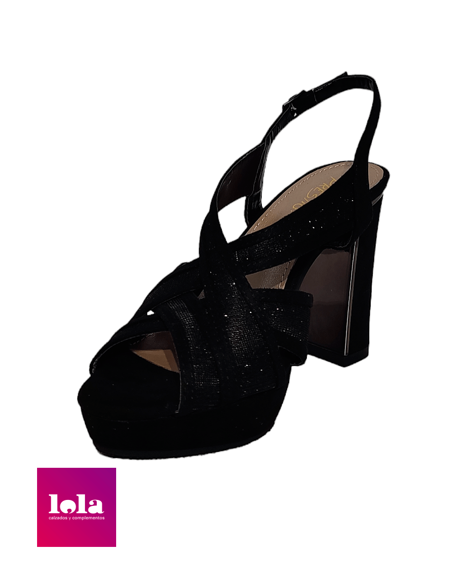 Sandalia Prestigio C-437 (Negro) - Imagen 4