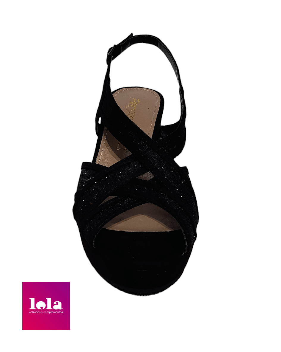 Sandalia Prestigio C-437 (Negro) - Imagen 3